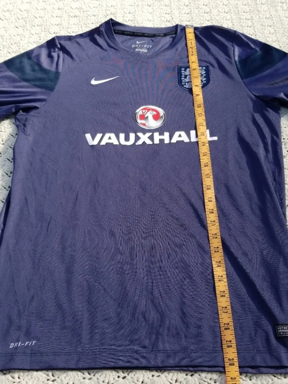 Nike Soccer England National Team Training Jersey Size Large